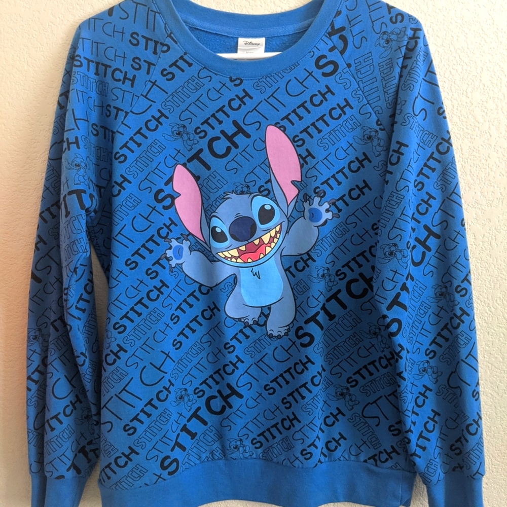 Stitch Crewneck Sweatshirt Disney Lilo and Stitch